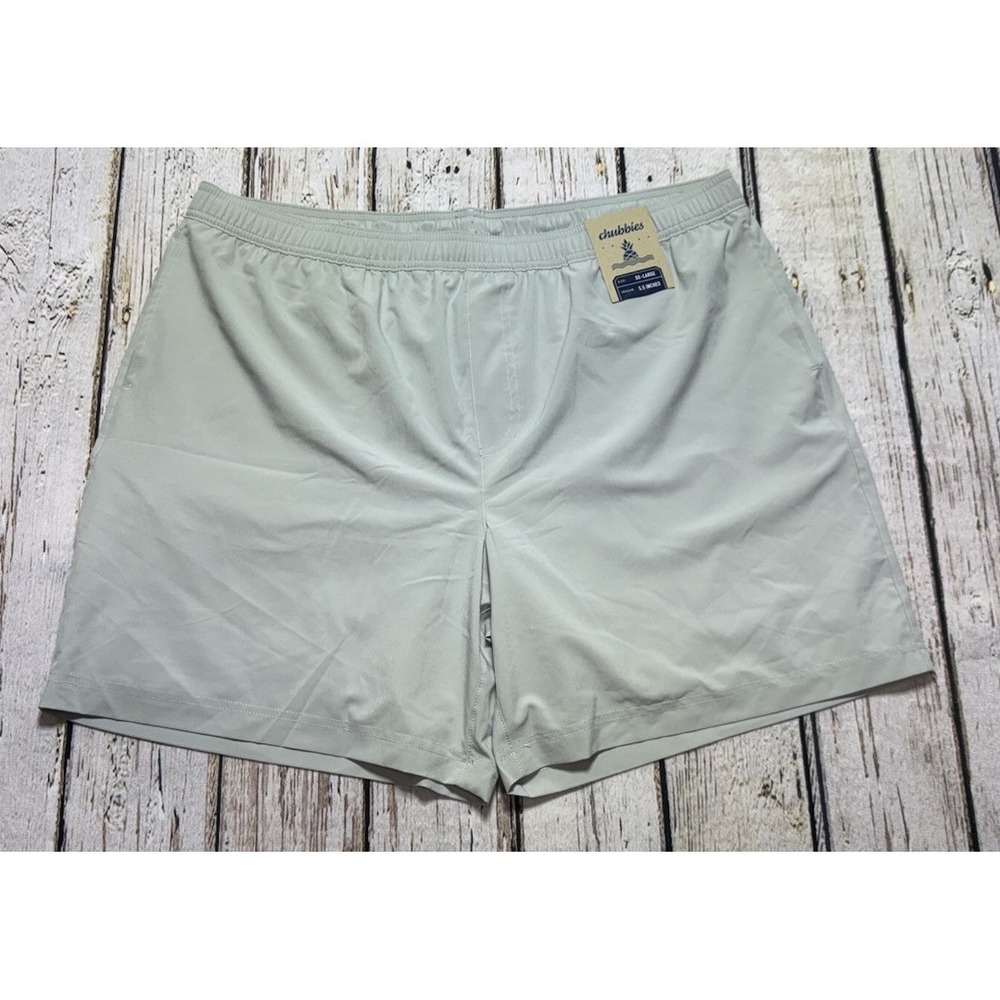 Chubbies Shorts Mens XXL Gray Boxer Lined‎ Athlounger Reptile Runs NWT